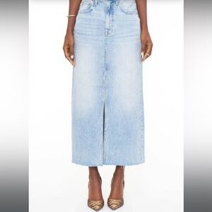 Pistola Light Blue Denim Midi Skirt